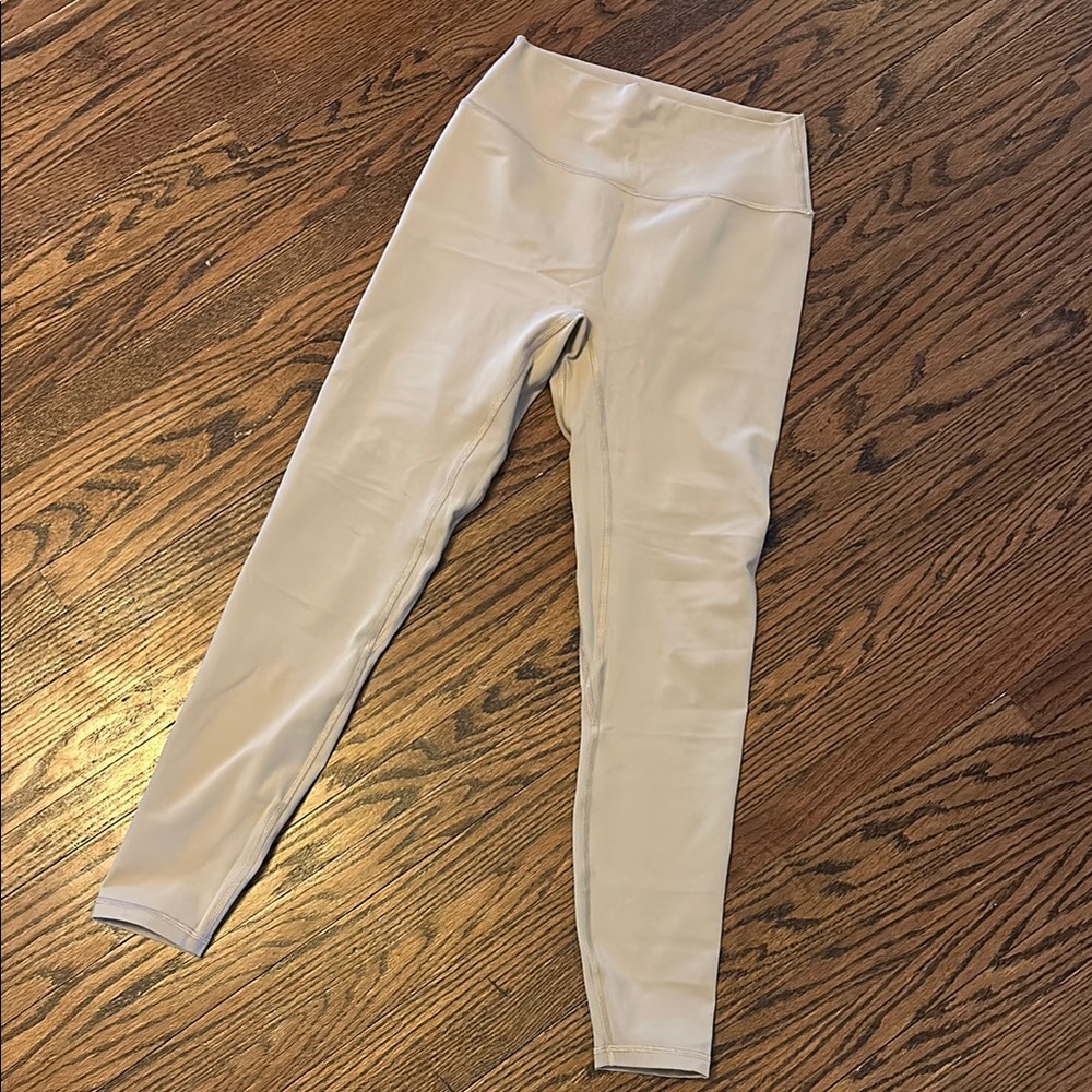 Azur Fit Cream High-Waisted Leggings